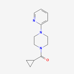 1-(cyclopropylcarbonyl)-4-(2-pyridinyl)piperazine