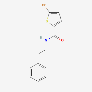 5-bromo-N-(2-phenylethyl)-2-thiophenecarboxamide