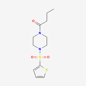 1-butyryl-4-(2-thienylsulfonyl)piperazine