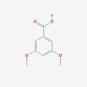 molecular formula C9H10O4 B044328 3,5-Dimethoxybenzoic acid CAS No. 1132-21-4