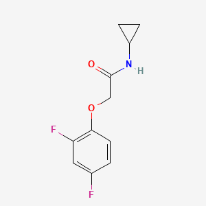 N-cyclopropyl-2-(2,4-difluorophenoxy)acetamide