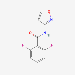 molecular formula C10H6F2N2O2 B4433106 2,6-difluoro-N-3-isoxazolylbenzamide 