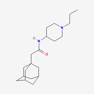 2-(1-adamantyl)-N-(1-propyl-4-piperidinyl)acetamide