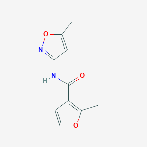 molecular formula C10H10N2O3 B443332 2-methyl-N-(5-methyl-3-isoxazolyl)-3-furamide 