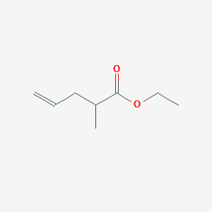 molecular formula C8H14O2 B044335 Ethyl 2-methyl-4-pentenoate CAS No. 53399-81-8