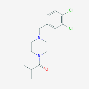 1-(3,4-dichlorobenzyl)-4-isobutyrylpiperazine