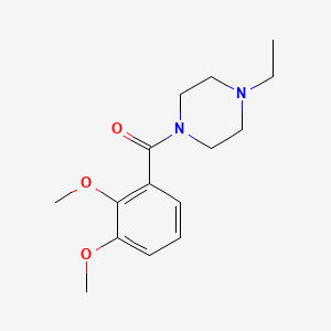 1-(2,3-dimethoxybenzoyl)-4-ethylpiperazine