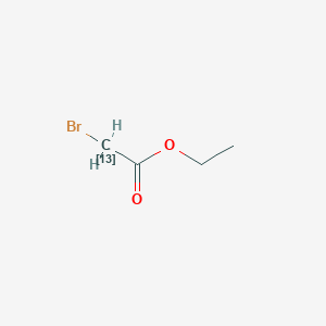 molecular formula C4H7BrO2 B044338 Ethyl bromoacetate-2-13C CAS No. 85539-84-0
