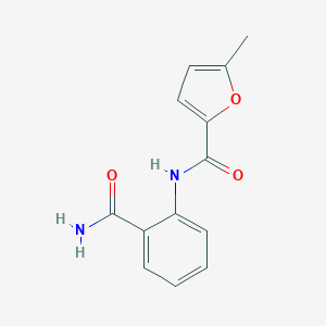 molecular formula C13H12N2O3 B443393 N-(2-carbamoylphenyl)-5-methylfuran-2-carboxamide 