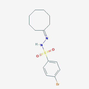 4-bromo-N'-cyclooctylidenebenzenesulfonohydrazide