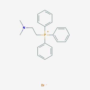 molecular formula C22H25BrNP B044340 (2-(二甲氨基)乙基)三苯基溴化鏻 CAS No. 21331-80-6