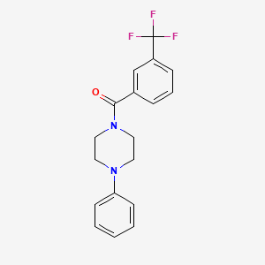 1-phenyl-4-[3-(trifluoromethyl)benzoyl]piperazine