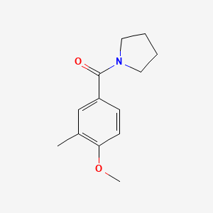 1-(4-methoxy-3-methylbenzoyl)pyrrolidine