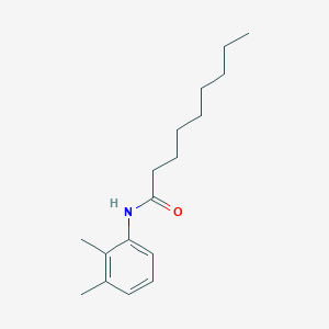 molecular formula C17H27NO B443443 N-(2,3-dimethylphenyl)nonanamide 