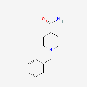 molecular formula C14H20N2O B4434488 1-benzyl-N-methyl-4-piperidinecarboxamide 