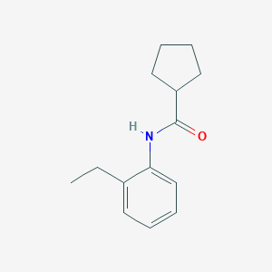 molecular formula C14H19NO B443469 N-(2-ethylphenyl)cyclopentanecarboxamide 