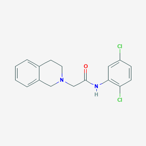 N-(2,5-dichlorophenyl)-2-(3,4-dihydro-2(1H)-isoquinolinyl)acetamide