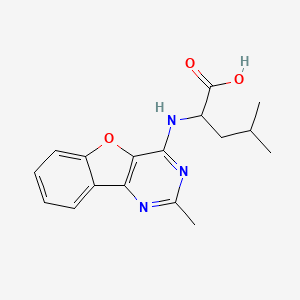 N-(2-methyl[1]benzofuro[3,2-d]pyrimidin-4-yl)leucine