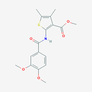 Methyl 2-[(3,4-dimethoxybenzoyl)amino]-4,5-dimethylthiophene-3-carboxylate
