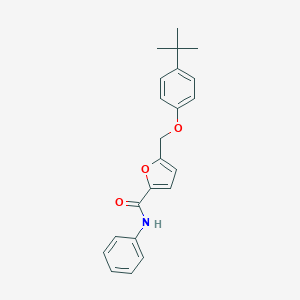 5-[(4-tert-butylphenoxy)methyl]-N-phenylfuran-2-carboxamide