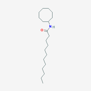 molecular formula C20H39NO B443558 N-cyclooctyldodecanamide 