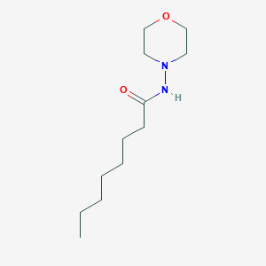 molecular formula C12H24N2O2 B443559 N-(4-morpholinyl)octanamide 