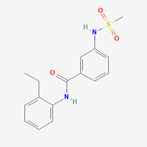 N-(2-ethylphenyl)-3-[(methylsulfonyl)amino]benzamide