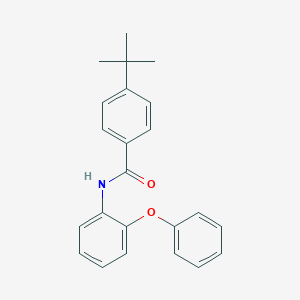 molecular formula C23H23NO2 B443613 4-tert-butyl-N-(2-phenoxyphenyl)benzamide 