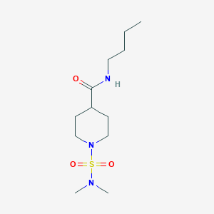 N-butyl-1-[(dimethylamino)sulfonyl]-4-piperidinecarboxamide