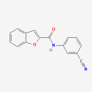 N-(3-cyanophenyl)-1-benzofuran-2-carboxamide