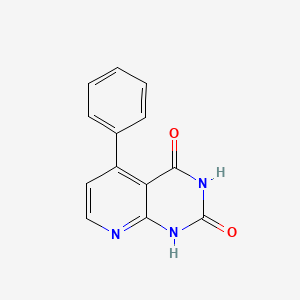 molecular formula C13H9N3O2 B4436316 5-苯基吡啶并[2,3-d]嘧啶-2,4(1H,3H)-二酮 