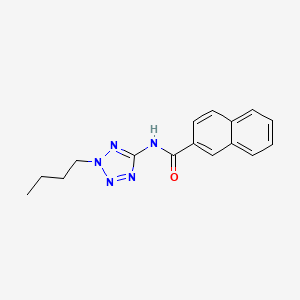 N-(2-butyl-2H-tetrazol-5-yl)-2-naphthamide