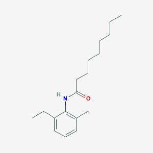 molecular formula C18H29NO B443639 N-(2-ethyl-6-methylphenyl)nonanamide 