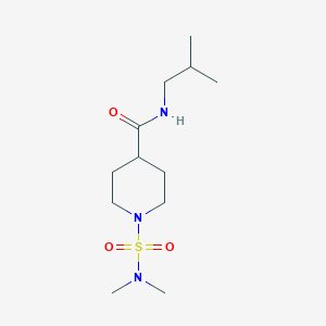 1-[(dimethylamino)sulfonyl]-N-isobutyl-4-piperidinecarboxamide
