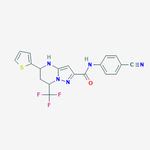 molecular formula C19H14F3N5OS B443648 H1Pvat CAS No. 351438-49-8