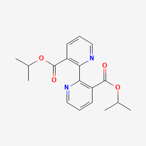 molecular formula C18H20N2O4 B4436575 diisopropyl 2,2'-bipyridine-3,3'-dicarboxylate 