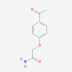 molecular formula C10H11NO3 B443704 2-(4-Acetylphenoxy)acetamide CAS No. 42017-88-9