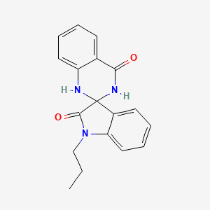 molecular formula C18H17N3O2 B4437229 1-propyl-1'H-spiro[indole-3,2'-quinazoline]-2,4'(1H,3'H)-dione 