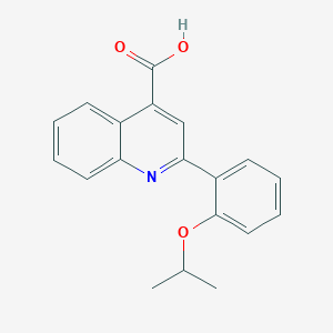 2-(2-Isopropoxyphenyl)quinoline-4-carboxylic acid