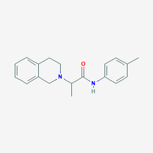 2-(3,4-dihydro-2(1H)-isoquinolinyl)-N-(4-methylphenyl)propanamide