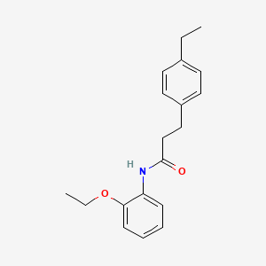 N-(2-ethoxyphenyl)-3-(4-ethylphenyl)propanamide
