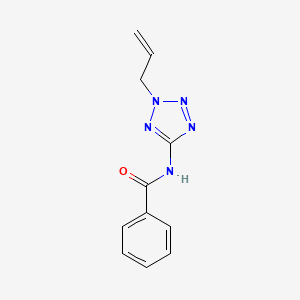 molecular formula C11H11N5O B4438958 N-(2-allyl-2H-tetrazol-5-yl)benzamide 
