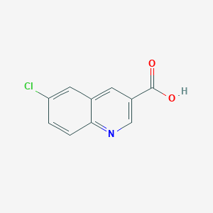 molecular formula C10H6ClNO2 B044391 6-氯喹啉-3-甲酸 CAS No. 118791-14-3