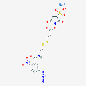 molecular formula C16H15N6NaO10S3 B044393 Sand-PR CAS No. 112820-42-5