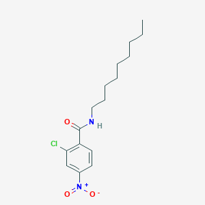 molecular formula C16H23ClN2O3 B443982 2-chloro-4-nitro-N-nonylbenzamide 