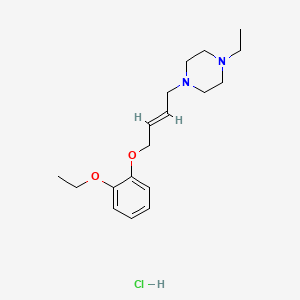 1-[4-(2-ethoxyphenoxy)but-2-en-1-yl]-4-ethylpiperazine hydrochloride