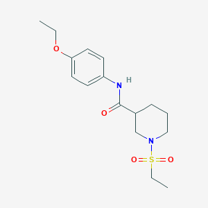 N-(4-ethoxyphenyl)-1-(ethylsulfonyl)-3-piperidinecarboxamide