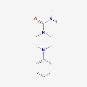 N-methyl-4-phenyl-1-piperazinecarboxamide