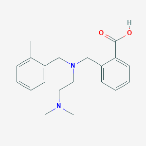 2-{[[2-(dimethylamino)ethyl](2-methylbenzyl)amino]methyl}benzoic acid