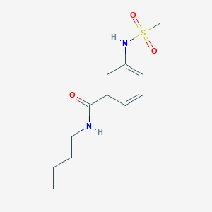 N-butyl-3-[(methylsulfonyl)amino]benzamide